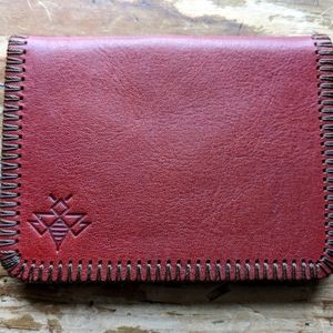 Lyons Leather Cognac Daily Wallet, new
